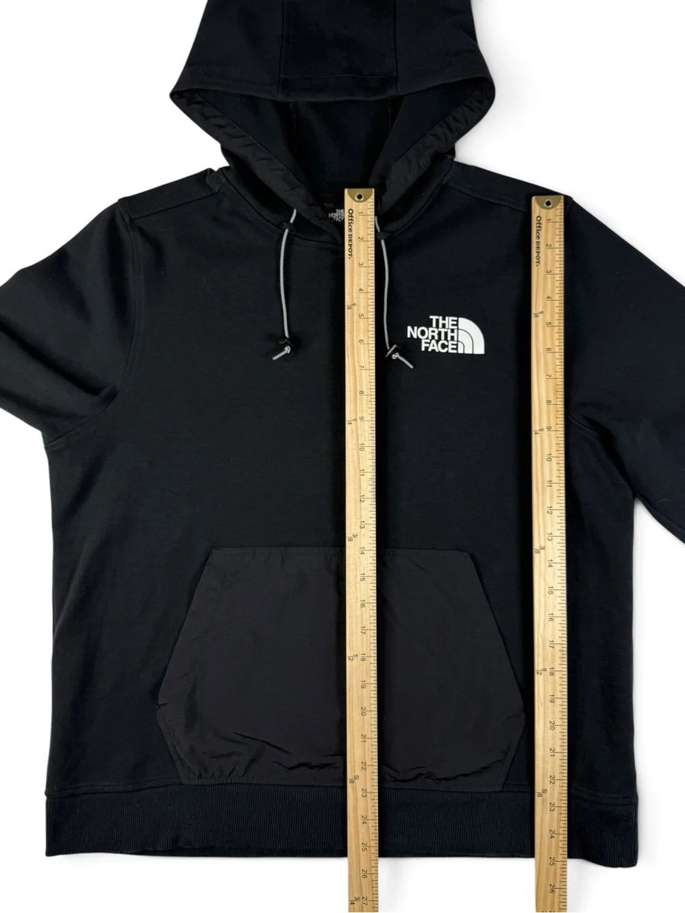 The North Face Tech Mixed Media Hoodie Black Men’s Large